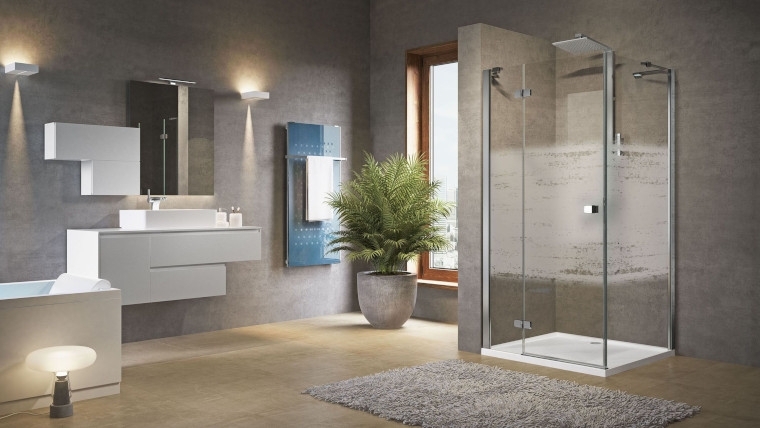 Фурнитура для стекла в душ – современные возможности в оформлении ванных комнат